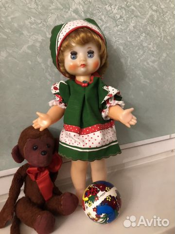 Кукла СССР Лариска. 52 см