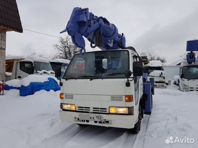 Автобуровая ямобур на шасcи Исудзу Эльф