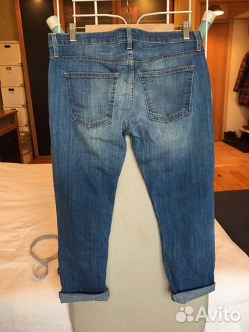 Джинсы Current/Elliott The Cropped Roller in Juke Джинсы Current/Elliott The Cropped Roller in Juke