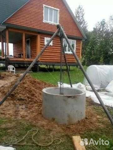 Копка колодца под ключ.Канализация.из ж.б колец