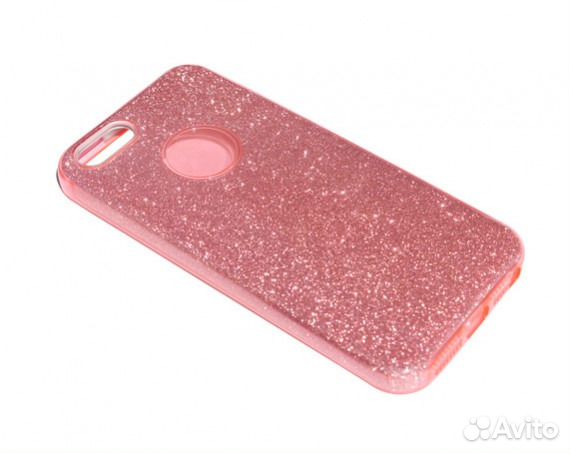 Чехол iPhone 5/5S Shine розовый 42133