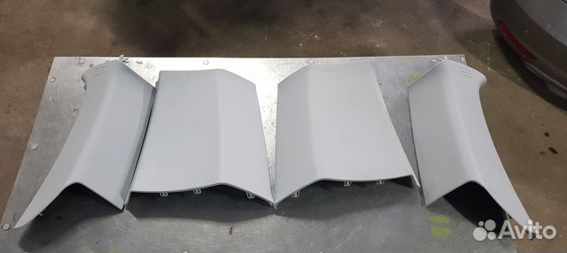 Шкода Йети пластиковые обивки салона