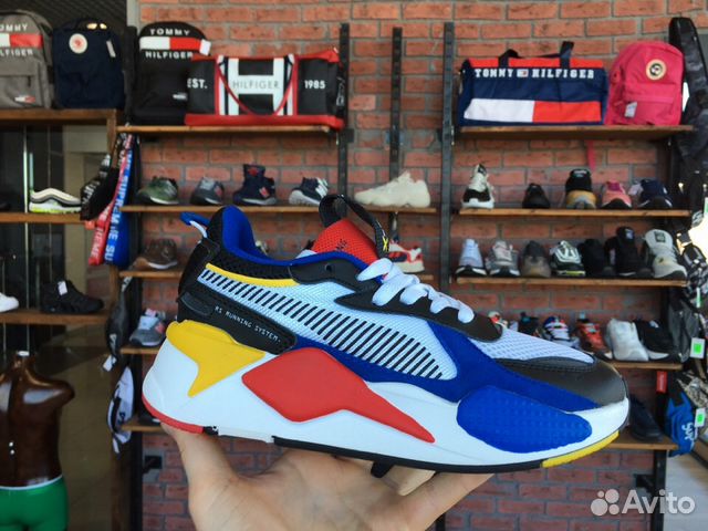 Кроссовки Puma RS-X Black/White