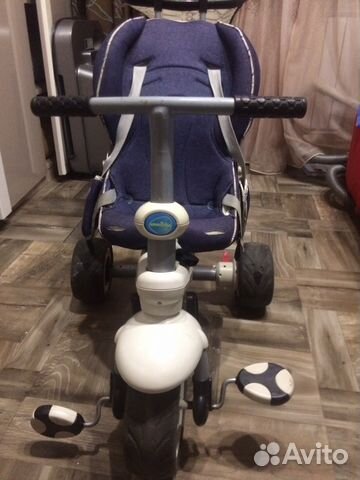 Велосипед трёх колесный smart trike