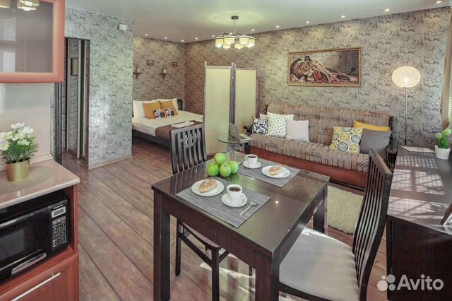 

Квартира-студия, 33 м², 2 кровати