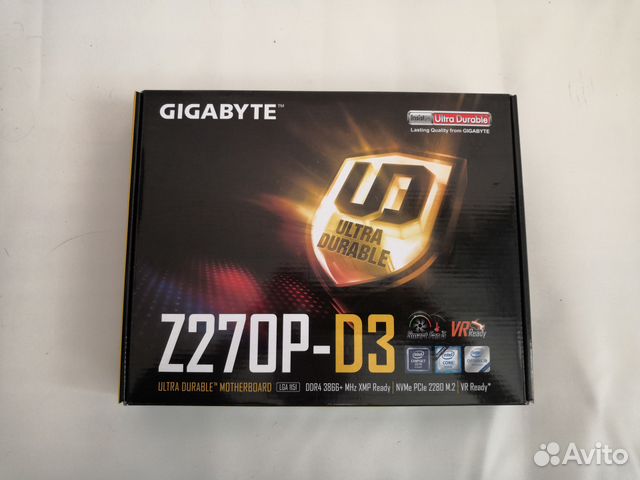 Gigabyte GA-Z270P-D3 (на гарантии)