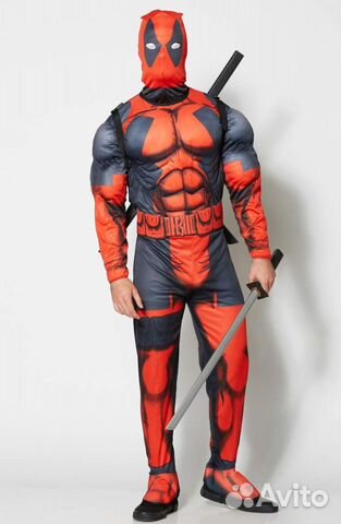 Карнавальный костюм Дэдпул - lux Карнавальный костюм Дэдпул - lux
