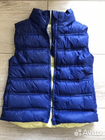 Жилетка на натуральном пуху