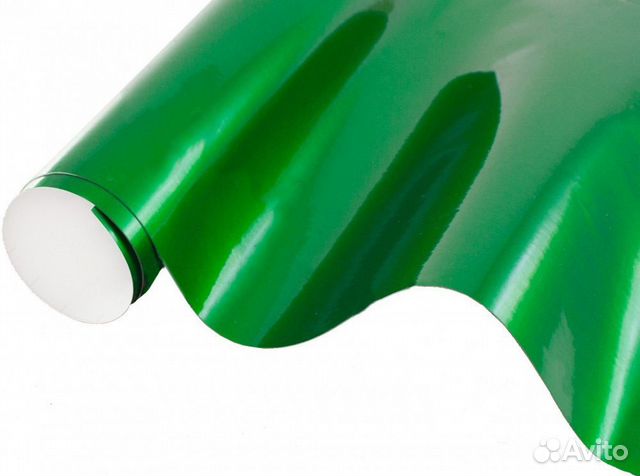 Пленка Глянцевый металлик Зеленый перламутр