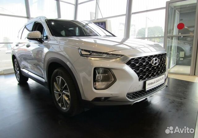 Hyundai Santa Fe 2.2 AT, 2019, 1 км