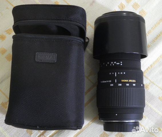 Объектив sigma APO DG 70-300