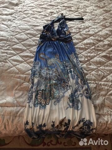 Летнее платье в пол Летнее платье в пол