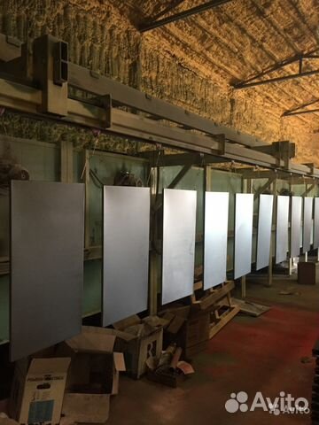 Автоматическая линия порошковой окраски