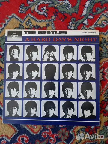 The beatles A hard days night lp пластинка Битлз