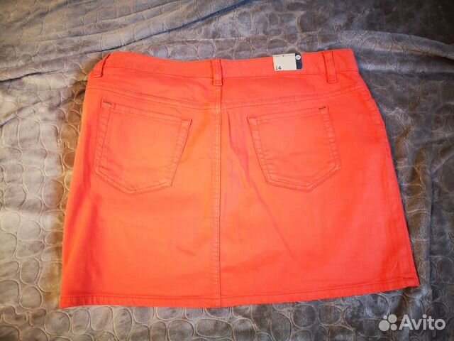 Юбка оранжевая Tommy Hilfiger
