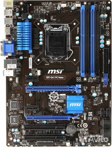 Материнская плата MSI Z87-G41 PC Mate