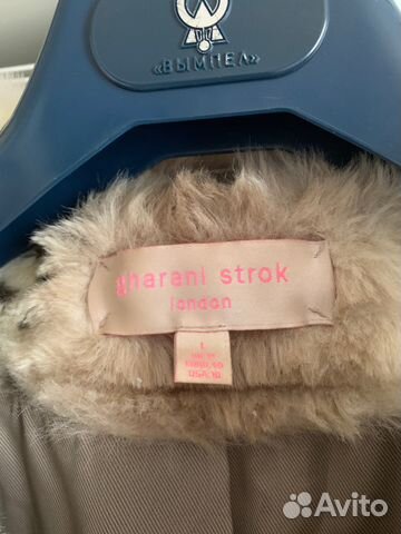 Шуба из искусственного меха gharani strok
