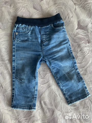 Новые детские джинсы Armani baby 9m - 68см, оригин