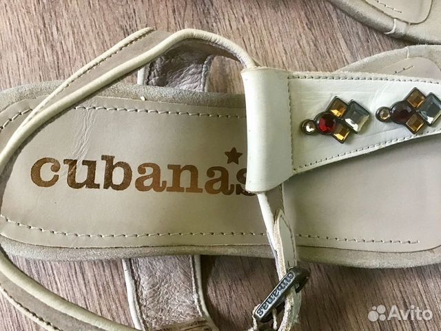 Сандалии Cubanas кожа