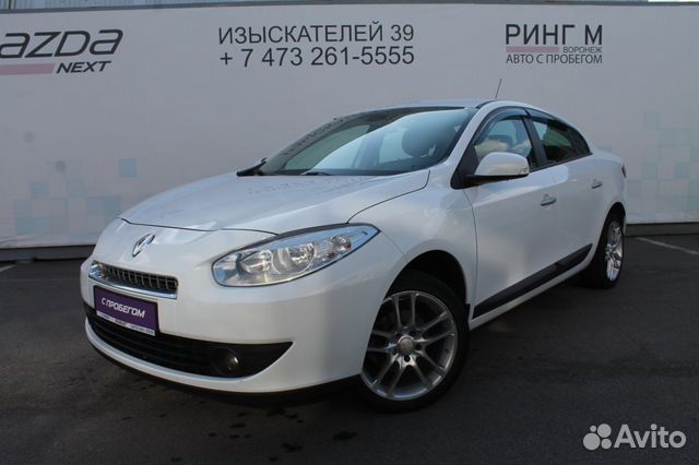 Renault Fluence 1.6 AT, 2011, 107 000 км