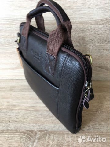 Сумка мужская из натуральной кожи