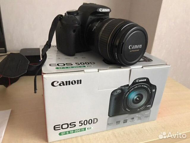 Canon 500D + объектив Canon 500D + объектив