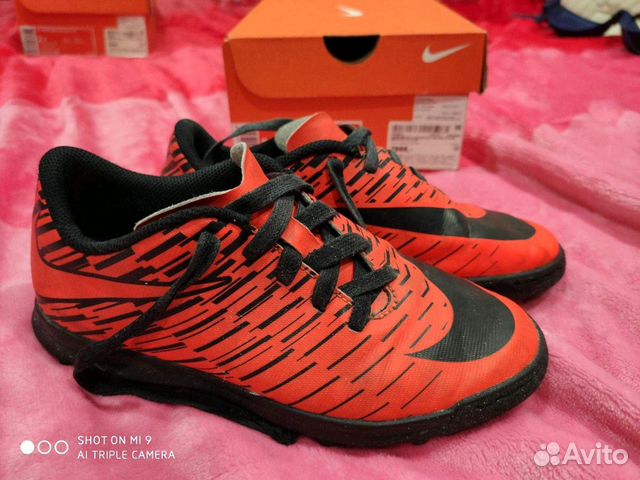 Бутсы детские Nike, размер 33,5