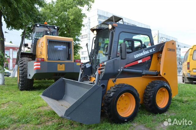 Мини погрузчик lonking CDM 312 (аналог bobcat)