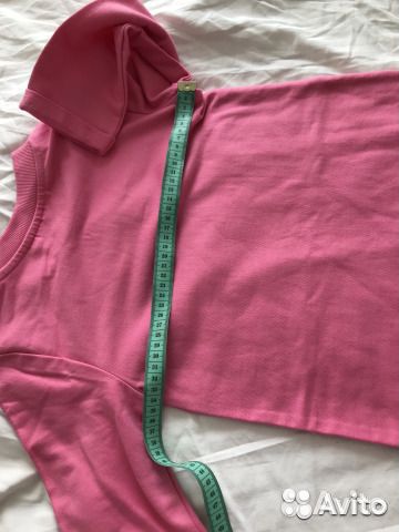 Новое розовое плате р134. длинным рукавом