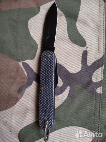 Нож железный складной 3-х предметный