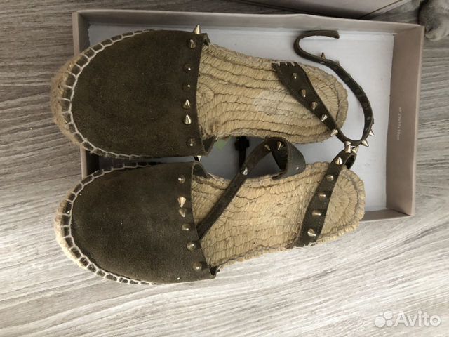 Сандалии эспадрильи Zara Сандалии эспадрильи Zara