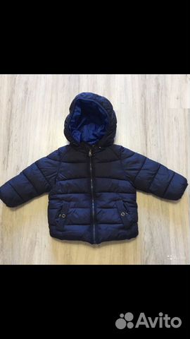 Пуховик зимняя куртка Zara 86/92