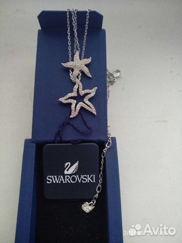 Колье подвеска Swarovski
