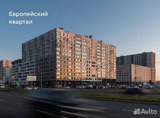 1-к квартира, 46.4 м², 2/10 эт.