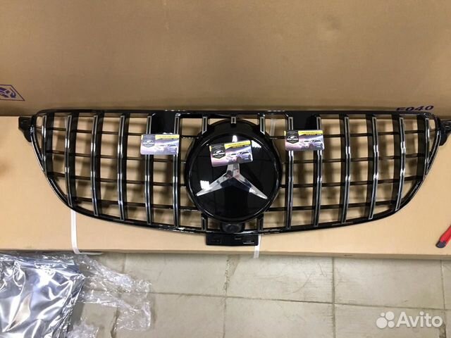 Решетка радиатора на Mercedes GLE Coupe GTR