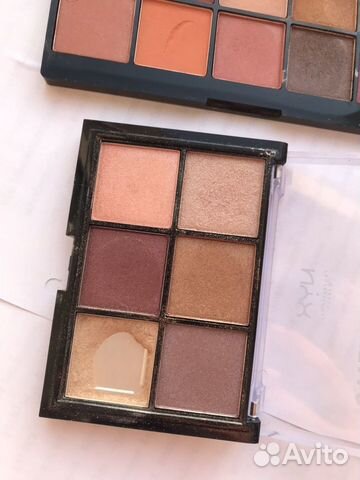 Палетки теней Nyx, manly pro, Kiko Milano