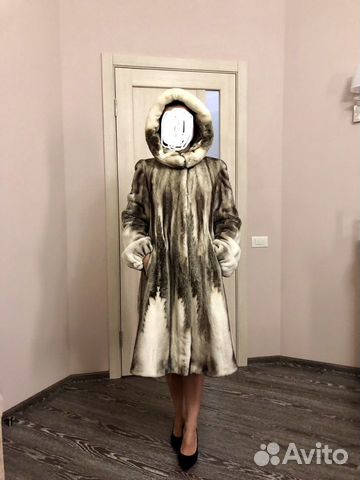 Шуба из стриженной норки