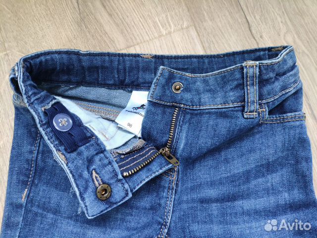 Джинсы для девочки, размер 98