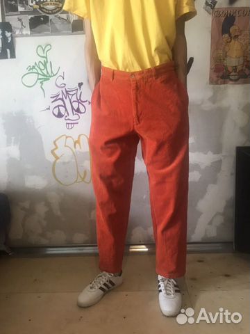 Брюки джинсы вельветовые Polo Ralph Lauren orange Брюки джинсы вельветовые Polo Ralph Lauren orange
