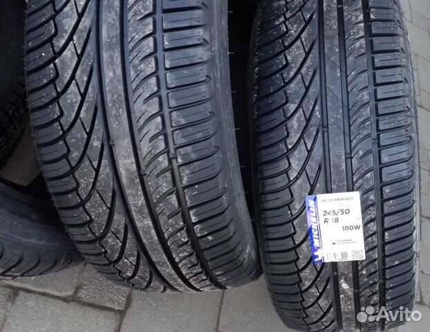 Новые Michelin Pilot Primacy 245/50 R18 100 W