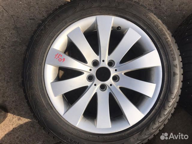 Колеса бмв ф01 ф02 ф07 R18 250 стиль на зимней рез