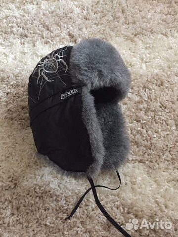 Зимняя шапка на обхват головы 48-50