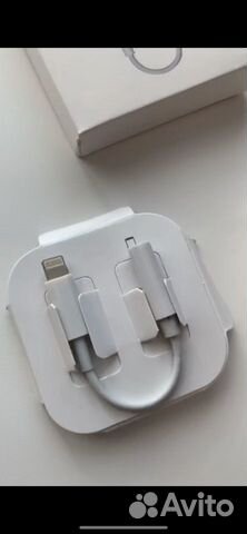 Оригинальный переходник для айфона 7/8 lightning 3