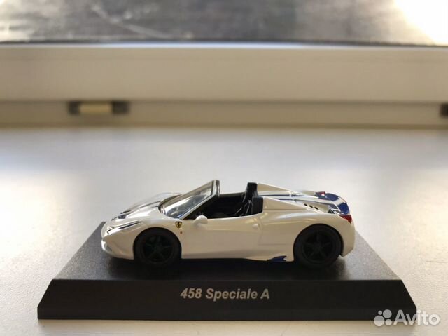 1/64 Ferrari 458 Speciale A White Kyosho