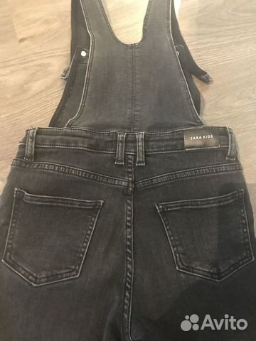 Джинсовый комбинезон Zara 128 Джинсовый комбинезон Zara 128