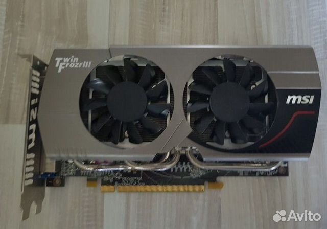 Видеокарта MSI HD 7850 twin frozr