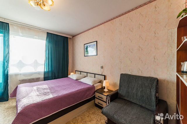 

Квартира-студия, 26 м², 2 кровати