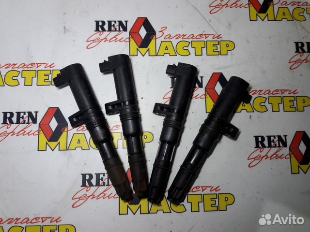Катушка зажигания рено ниссан K4M K4J F4R F4P Катушка зажигания рено ниссан K4M K4J F4R F4P