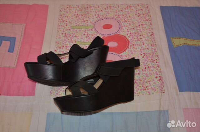 Босоножки женские Mascotte натуральная кожа черные