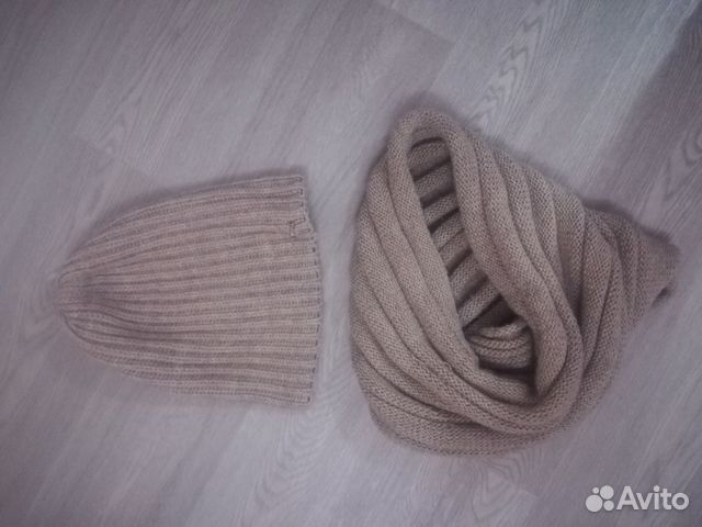 Шапка и снуд ко комплект